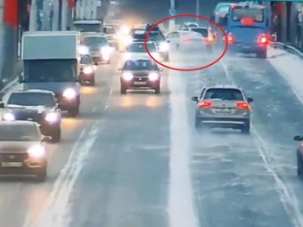 Стоп-кадр из видео Госавтоинспекции Архангельской области. Стоп-кадр из видео Госавтоинспекции Архангельской области.