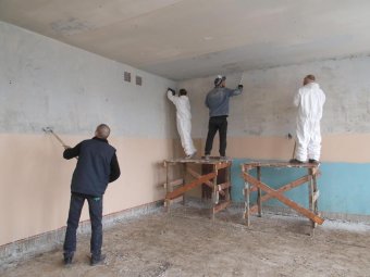 Фото: администрация Северодвинска (ремонт в школе №5). Фото: администрация Северодвинска (ремонт в школе №5).