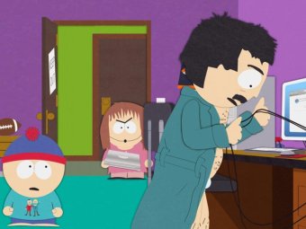 На фото: кадр из м/ф «Южный парк». На фото: кадр из м/ф «Южный парк».