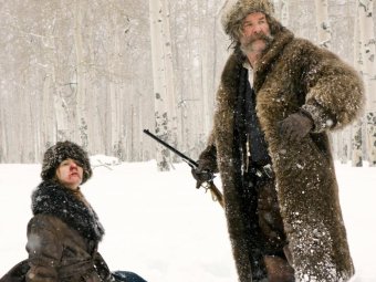 Стоп-кадр из фильма «Омерзительная восьмерка» Стоп-кадр из фильма «Омерзительная восьмерка»