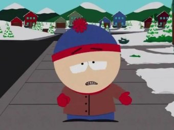 На фото кадр из м/ф «Южный парк». На фото кадр из м/ф «Южный парк».