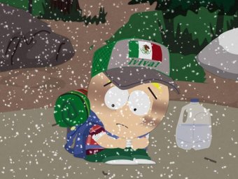 Баттерс (Мантекилья) грустит. Фото из мультсериала «Южный парк» (South Park). Баттерс (Мантекилья) грустит. Фото из мультсериала «Южный парк» (South Park).