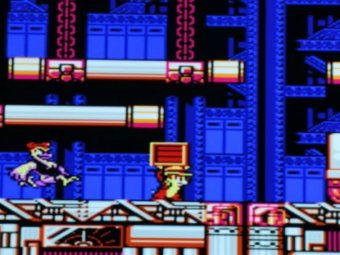 Стоп--кадр из игры на Денди (Nes) «Чип и Дейл — 2» (Chip 'n Dale Rescue Rangers 2). Стоп--кадр из игры на Денди (Nes) «Чип и Дейл — 2» (Chip 'n Dale Rescue Rangers 2).