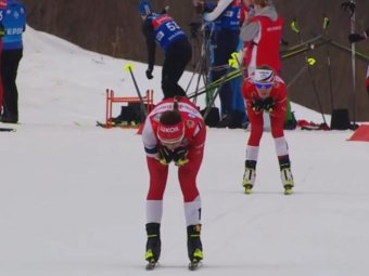 Стоп-кадр из трансляции «Матч ТВ».