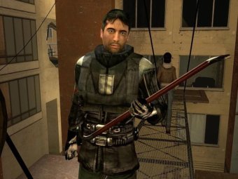 Кадр из компьютерной игры «Half-Life 2».