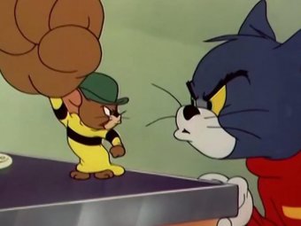 Стоп-кадр из мультсериала «Том и Джерри».