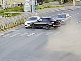 Стоп-кадр из видео ГАИ по Архангельской области. 