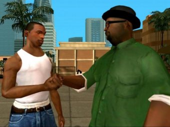 Скриншот из игры GTA: San Andreas.