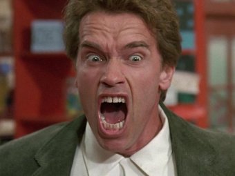 Кадр из к/ф «Детсадовский полицейский». 