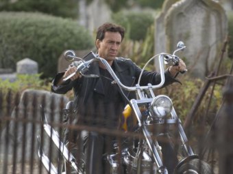 Кадр из фильма «Призрачный гонщик».