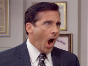 Стоп-кадр из сериала «Офис».