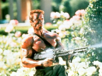 На фото: кадр из к/ф «Коммандос».