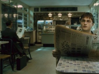 На фото: кадр из к/ф «Гарри Поттер и принц полукровка».