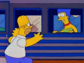 На фото: кадр из м/с «Симпсоны».