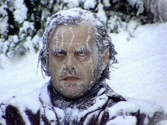 На фото: кадр из к/ф «Сияние».