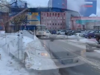 Стоп-кадр из видео со страницы Александра Чечулина. 