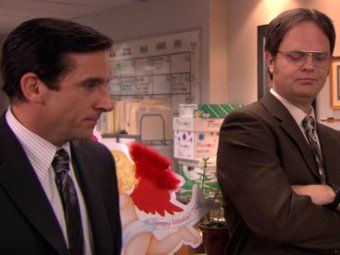 На фото: кадр из сериала «Офис».