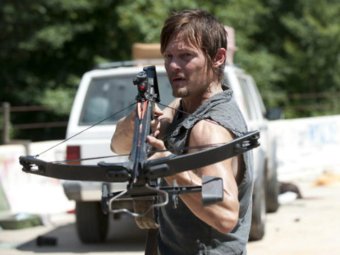 Стоп-кадр из сериала «Ходячие мертвецы».