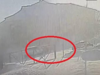 Стоп-кадр из видео ГАИ Архангельской области. 