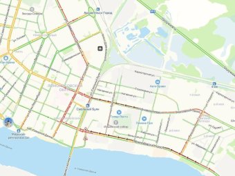 Яндекс. Пробки