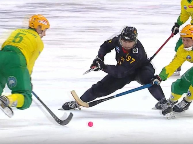 Кадр из трансляции. 