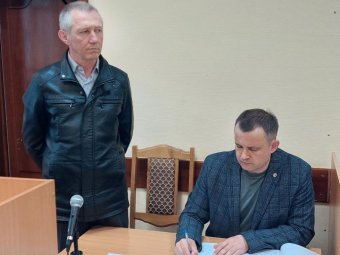 Фото Вилегодского суда. Якимов — подсудимый