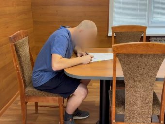 Стоп-кадр из видео РУ ФСБ по Архангельской области. 