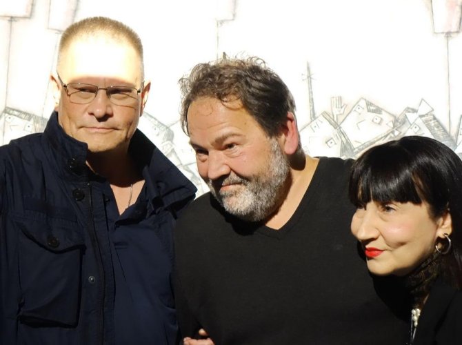 Слева Человек-история (Архангельской политики). Легендарный Макс Шубцов