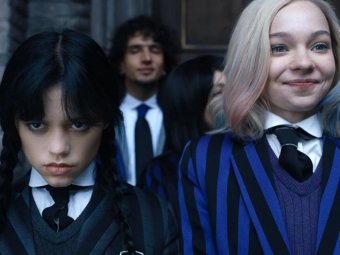 На фото: кадр из сериала «Уэнсдей». 