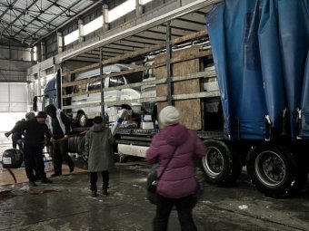 Фото штаба помощи «Вместе мы сильнее»