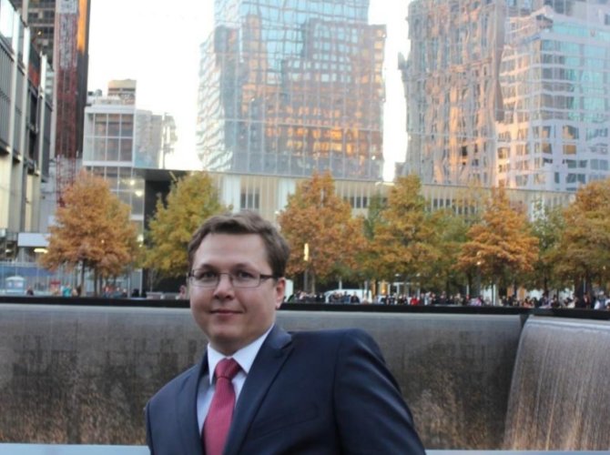 Полугрудов. Я и Америка. фото со страницы Полугрудовой в ВК