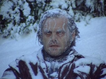 На фото: кадр из к/ф «Сияние».