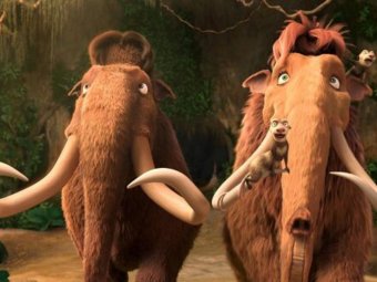 Кадр из мультфильма «Ледниковый период 3»