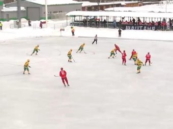 Кадр из трансляции. 