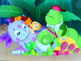 Стоп-кадр из мультсериала «Лунтик».