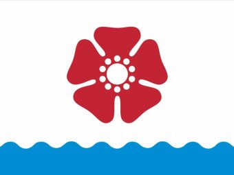 Фото: флаг Северодвинска. 