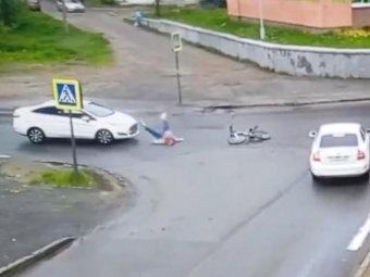 Стоп-кадр из видео Госавтоинспекции Архангельской области. 