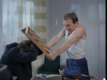Фото из кинофильма «Джентльмены удачи».