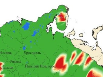Карта Авиалесоохраны