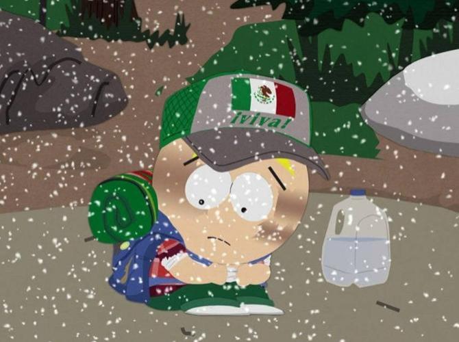 Грустный Баттерс (Мантекилья). Фото из мультсериала «Южный парк» (South Park)