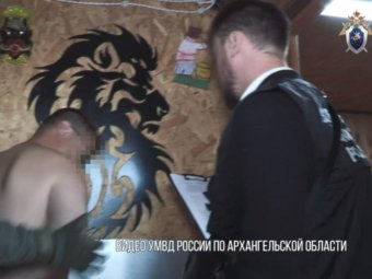 Момент задержания. 